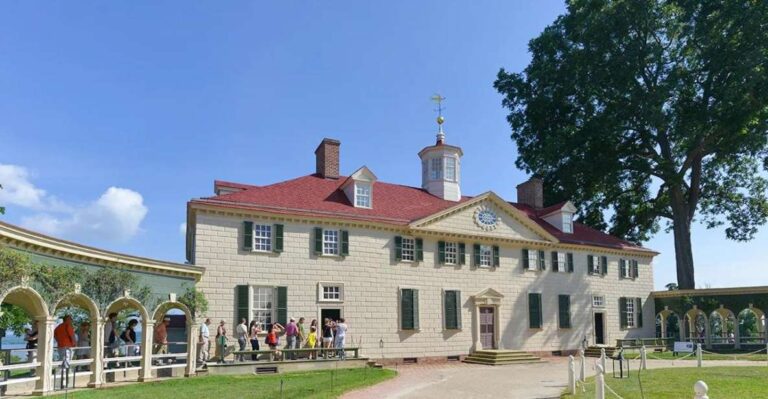 From Washington Dc: Mount Vernon Bus & Walking Tour Tour Overview