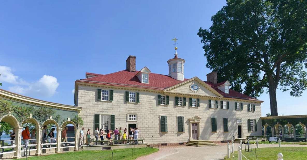 From Washington DC: Mount Vernon Bus & Walking Tour - Tour Overview