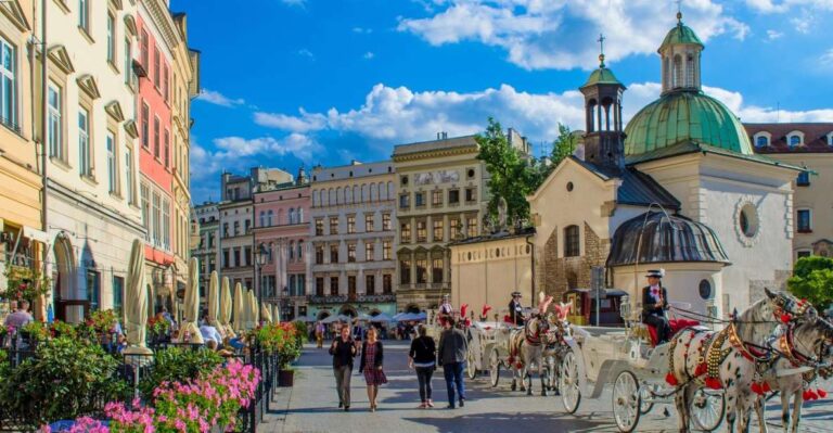 From Wroclaw: Krakow & Wieliczka Salt Mine Tour Tour Overview