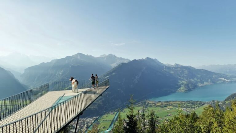 From Zurich: Interlaken Day Trip And Harder Kulm Viewpoint Itinerary Highlights