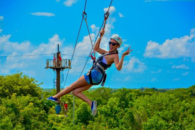 Full Access To Bavaro Adventure Park With Buggys & Lunch Overview Of The Outdoor Adventure Playground