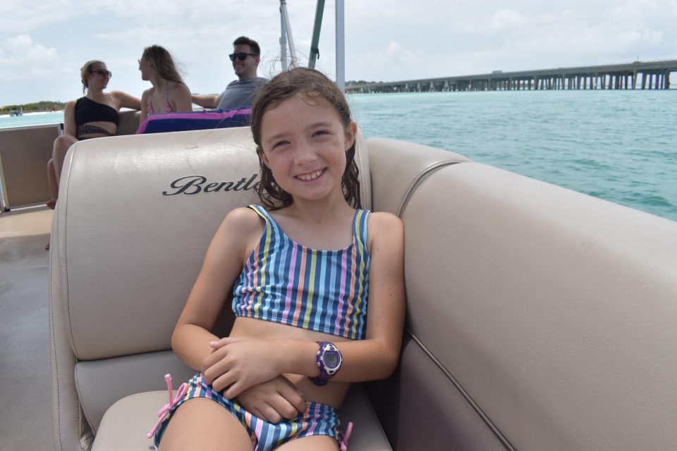 Full Day Pontoon Boat Rental- Okaloosa Island - Overview of Pontoon Boat Rental