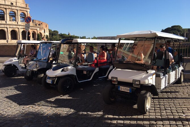 Full Day Rome In Golf Cart (6 Hrs) Experienced Driver And Guide