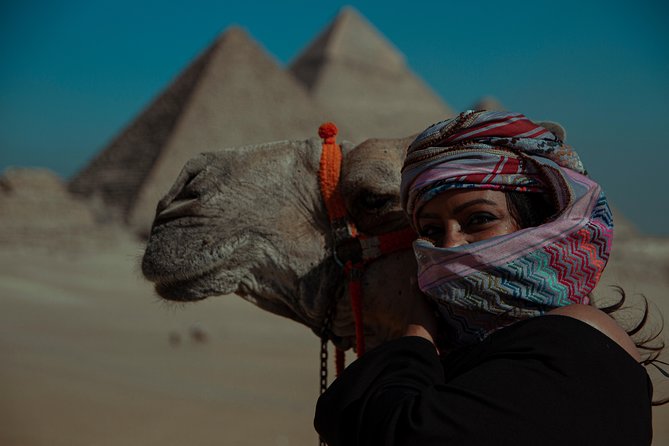 Full Day Tour To Giza Pyramids With Camel Ride And Egyptian Museum In Cairo Giza Pyramids And Sphinx