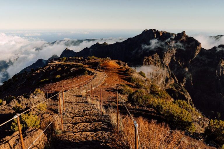 Funchal/caniço: Sunrise Pico Do Arieiro & Pr1 Hike Transfer Activity Overview