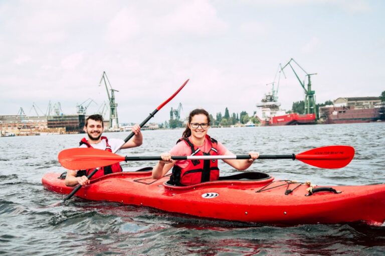 Gdańsk: Islands And Canals Private Kayak Tour Tour Overview