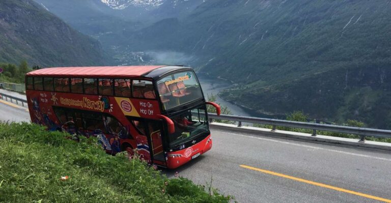 Geiranger: City Sightseeing Hop On Hop Off Bus Tour Overview Of The Tour