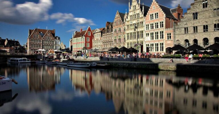 Ghent: 40 Minute Historical Boat Tour Of City Center Tour Overview