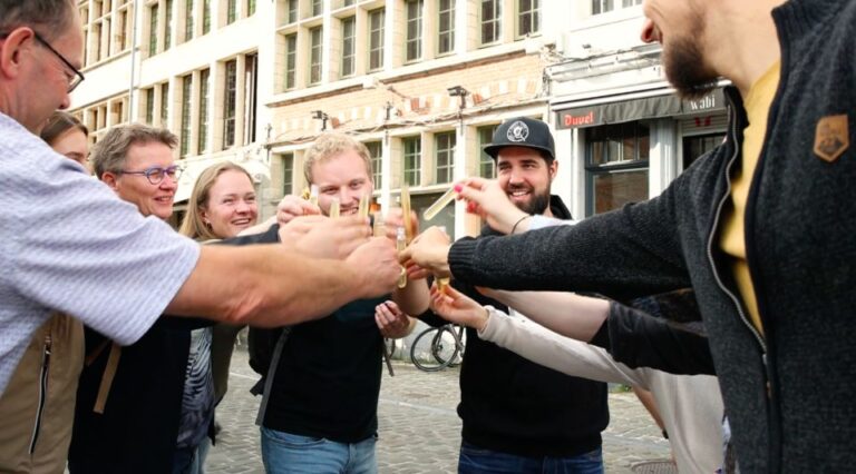 Ghent: Small Group Tasting Tour With Local Guide Tour Overview