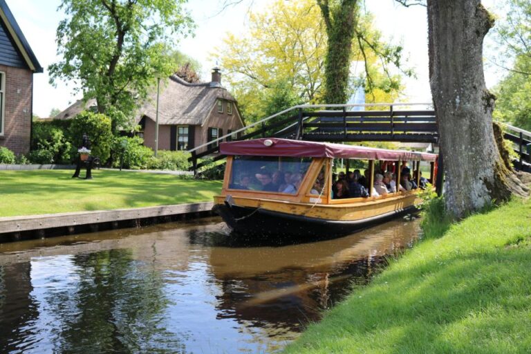 Giethoorn: Village & National Park Canal Cruise With Coffee Overview And Pricing