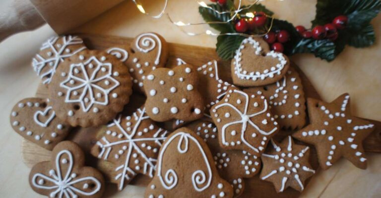 Gingerbread Cookies Baking And Decorating Class Class Overview