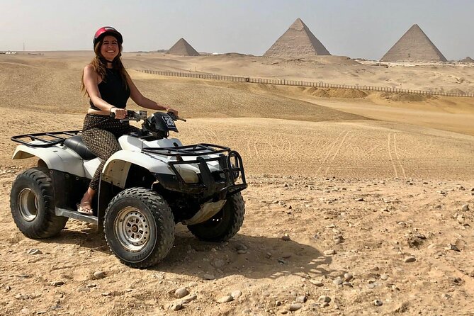 Giza Pyramids and Quad ATV Bike One Hour Around Sahara Desert in Giza - Tour Overview