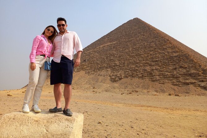 Giza Pyramids Sphinx Sakkara and Dahshur Private Day Tour - Tour Overview