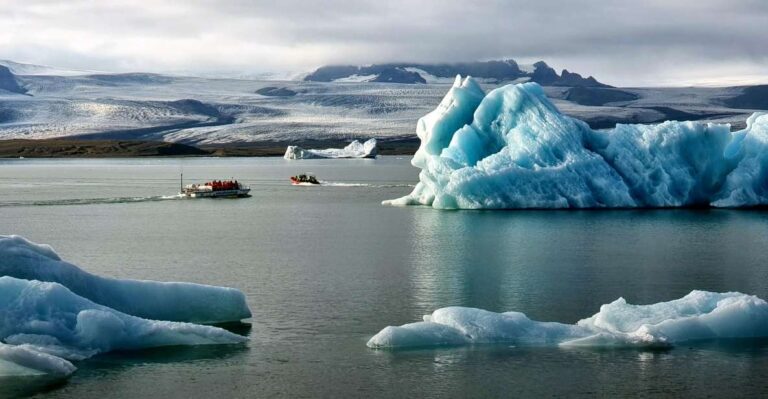 Glacier Lagoon And South Coast. Private Day Tour Tour Duration And Languages