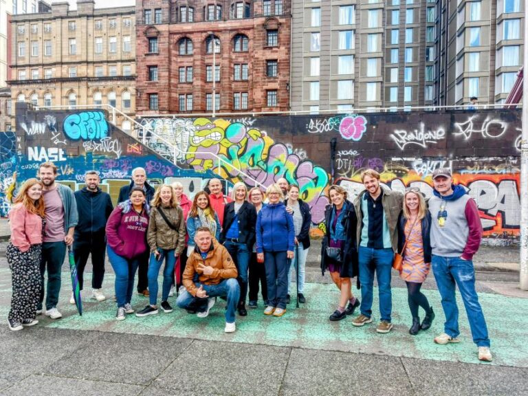 Glasgow: Street Art Guided Walking Tour Tour Overview