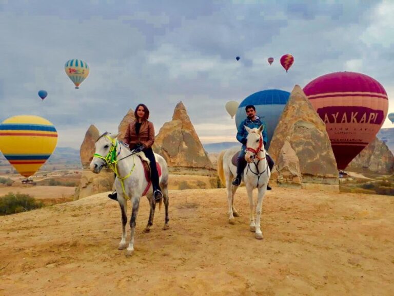 Göreme: Cappadocia Horseback Ride At Sunset Or Sunrise Included Features