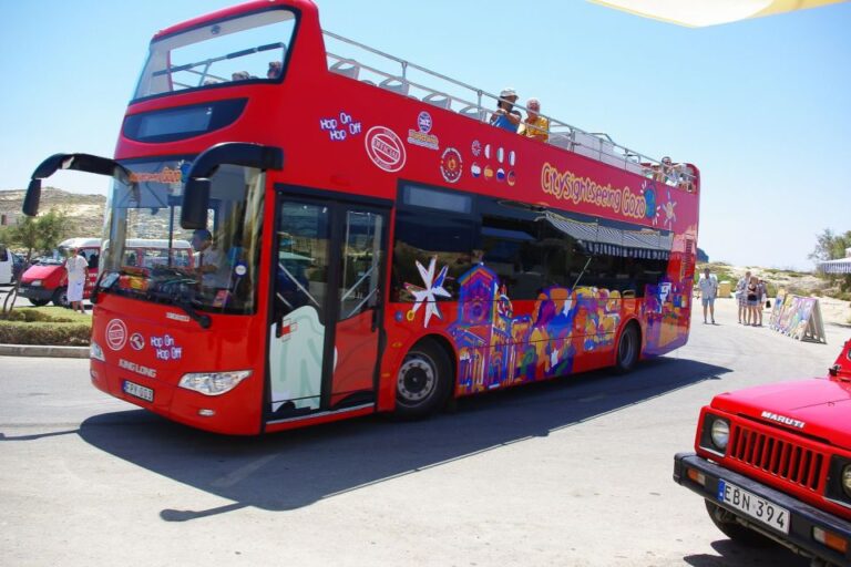 Gozo: City Sightseeing Hop On Hop Off Bus Tour Tour Overview And Pricing