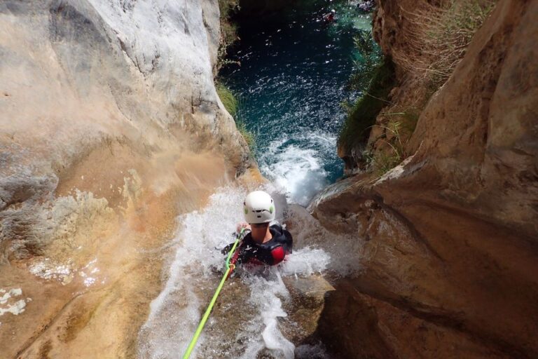 Granada: Rio Verde X Pro Canyoning | Private Tour Adrenaline Filled Canyoning Adventure