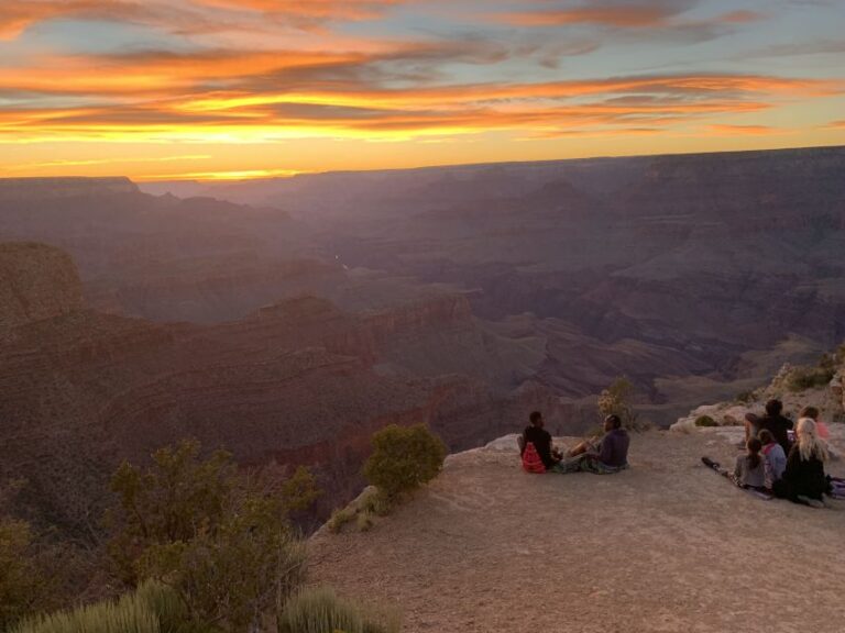 Grand Canyon National Park: Guided Sunset Hummer Tour Tour Overview