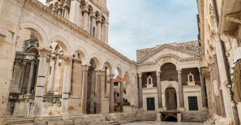 Group Walking Tour Split Old City Diocletians Palace Tour Overview