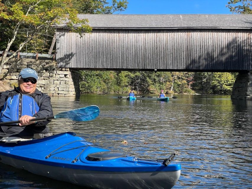 Guided Covered Bridge Kayak Tour, Southern Maine - Itinerary