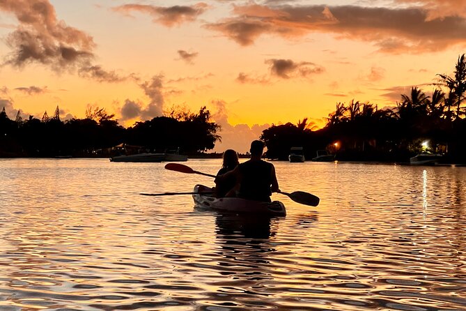 Guided Sunset Kayak Tour In Mauritius Health And Safety