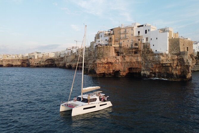 Guided Tour By Catamaran With Aperitif From Polignano A Mare Tour Details