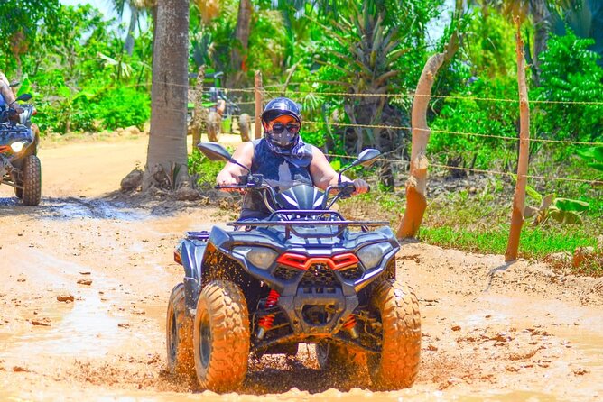 Guided Tour in Four Wheels (ATV) by Macao Beach, Taíno Cave and Typical House - Adventure Awaits on ATVs