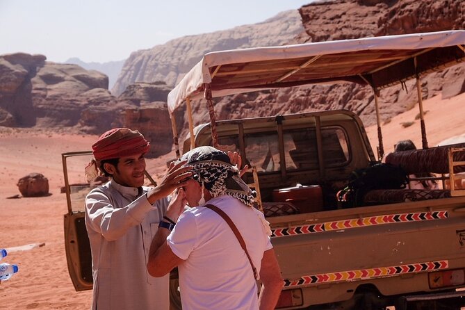 Half Day Jeep Tour in Wadi Rum Incl. Water and Bedouin Tea - Overview