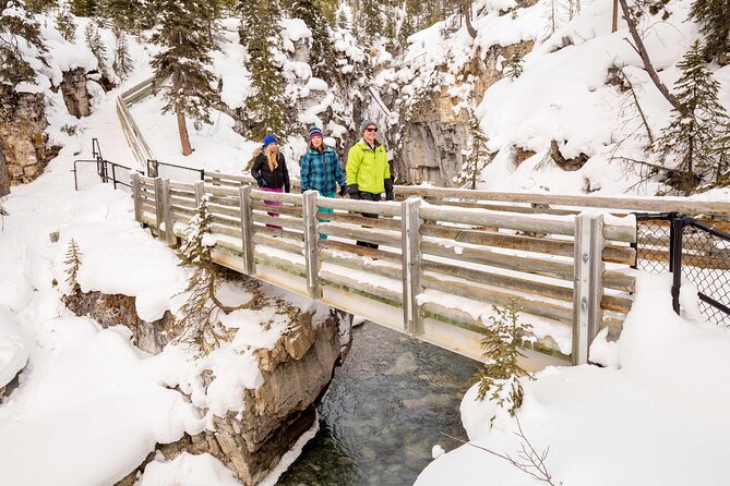 Half Day Marble And Johnston Canyon Ice Walk Combo Tour Included In The Tour