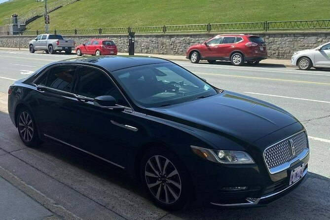 Halifax YHZ Airport Pre-Arranged Luxury Sedan Service - Pickup Procedure