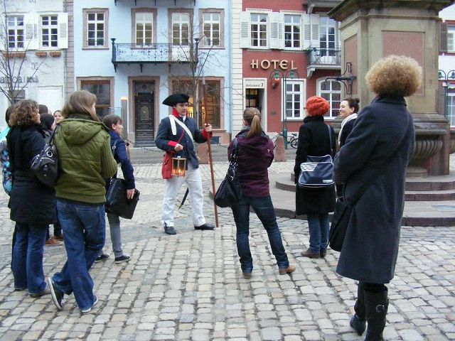 Heidelberg: 2 Hour Walking Tour With Night Watchman Exploring Heidelbergs Dark History