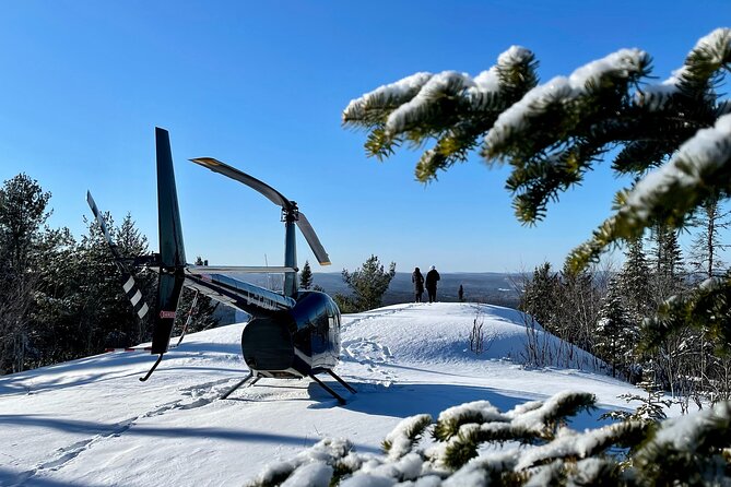 Helicopter Tour Over Mont Tremblant 70km ( 20 Min ) Duration And Itinerary Of The Tour