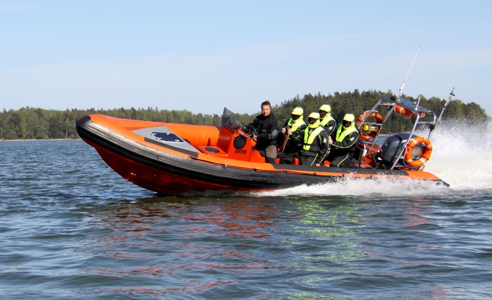 Helsinki: Archipelago RIB Boat Tour With BBQ Lunch and Sauna - Tour Overview