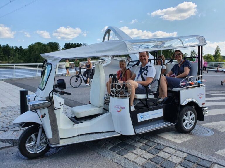 Helsinki City: 2.5 Hour City Tour With Electric Tuktuk Tour Duration And Transportation