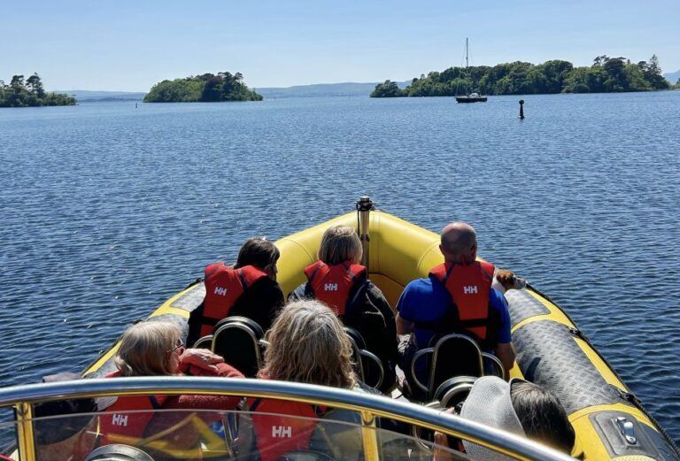 High Speed Scenic Boat Trip On Lough Corrib Trip Overview