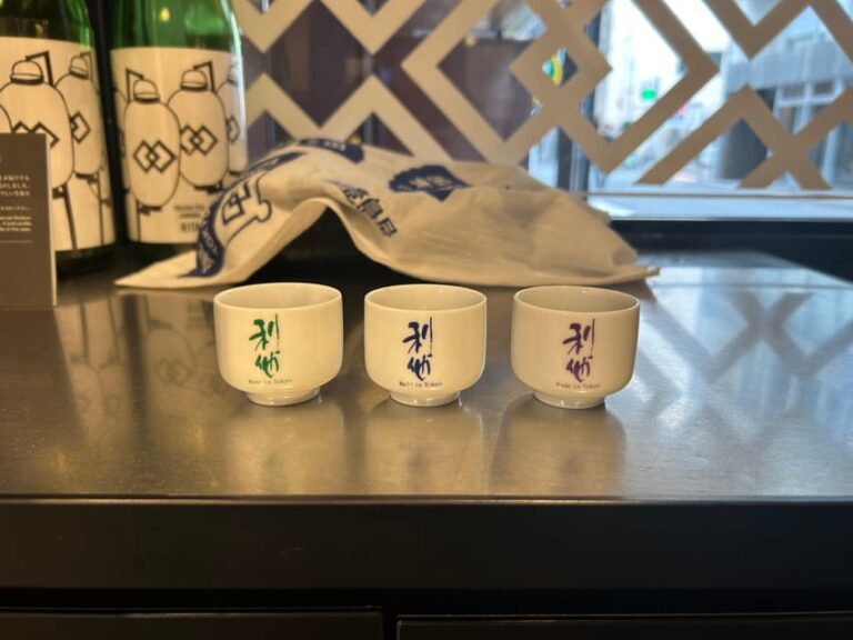 Historic Tokyo Sake Tasting Experience Experience Overview