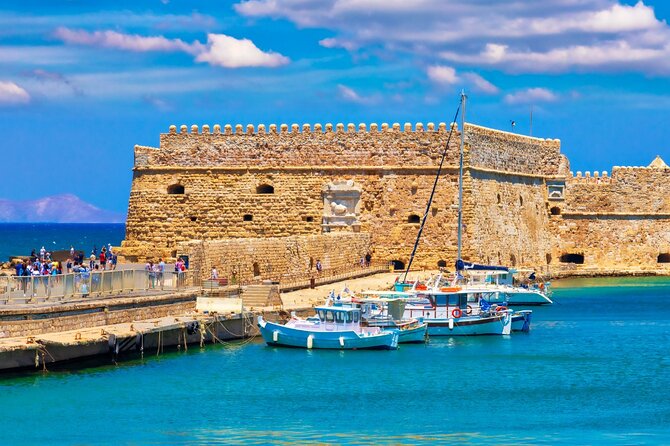 Historical Heraklion City Tour With Knossos Palace & Old Market Highlights And Inclusions