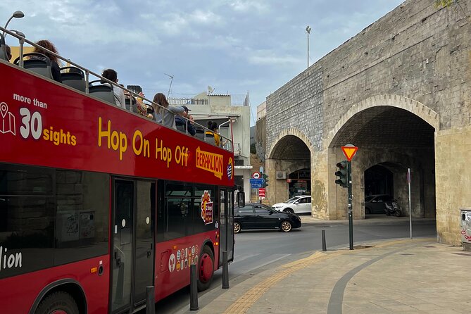 Hop On Hop Off Sightseeing Bus Tour In Heraklion Overview Of Heraklion City Tour