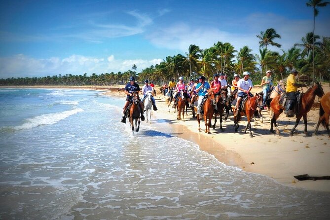 Horseback Riding Along The Beach Activity And Location