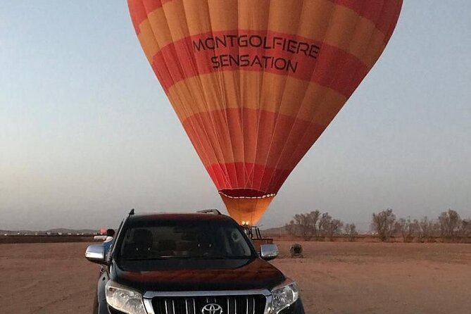 Hot Air Balloon Over Marrakech Desert, 1h Flight, Including Breakfast & Pickup Soaring Over The Desert Landscapes