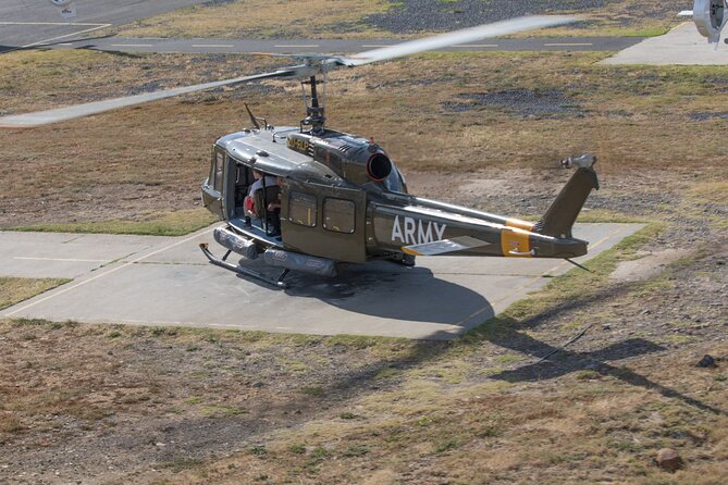 Huey Army Helicopter Adventure Flight In Cape Town Meeting And Pickup