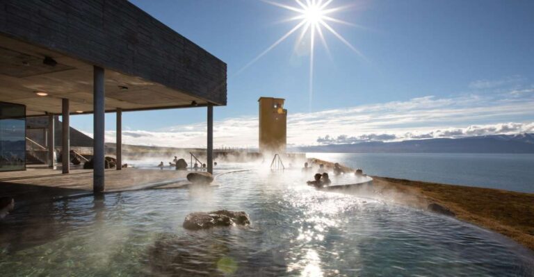 Husavik: Geosea Geothermal Baths Entrance Ticket Overview Of Husaviks Geothermal Baths