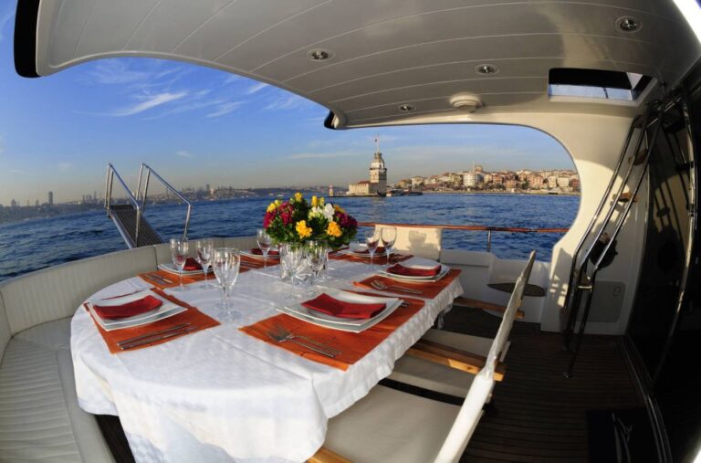 Istanbul 2 Hour Private Bosphorus Yacht Tour Tour Overview