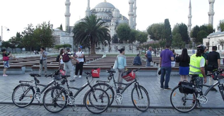 Istanbul 3 Hour Old City Tour By Bicycle Tour Overview