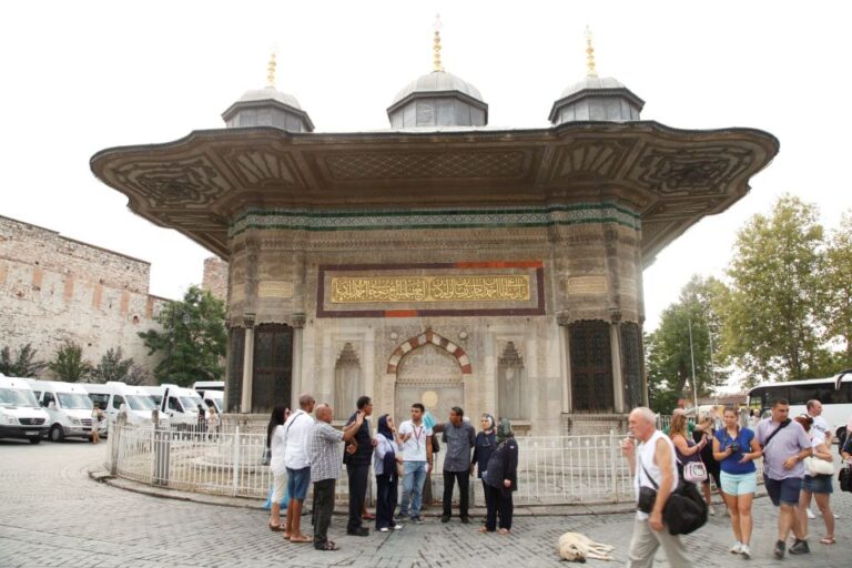 Istanbul Basilica Cistern Hagia Sophia Blue Mosque Old City Highlights Of The Tour