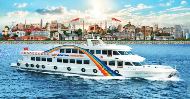 Istanbul: Bosphorus Sightseeing Cruise With Sunset Option Exploring The Bosphorus Strait