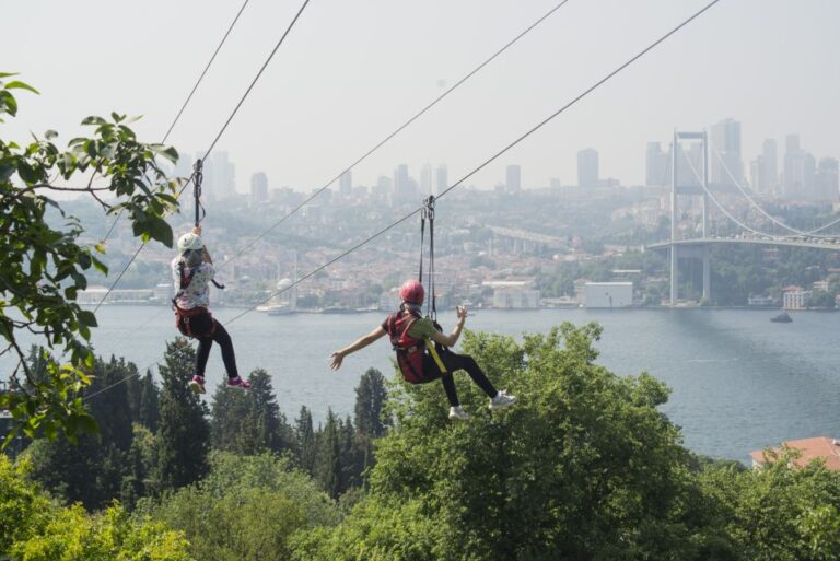 Istanbul: Zipline Adventure With Bosphorus View Inclusions And Exclusions