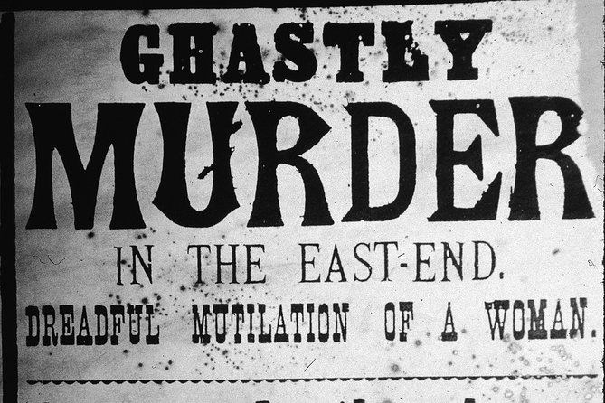 Jack The Ripper Tour : Solve The Crime - Tour Details