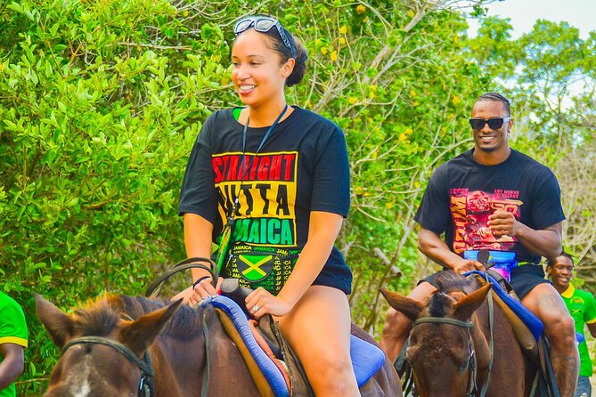 Jamaicas Ocean Horseback Bamboo Raft Adventure And Transport Pricing And Booking